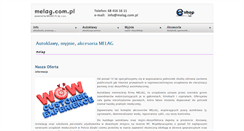 Desktop Screenshot of melag.com.pl